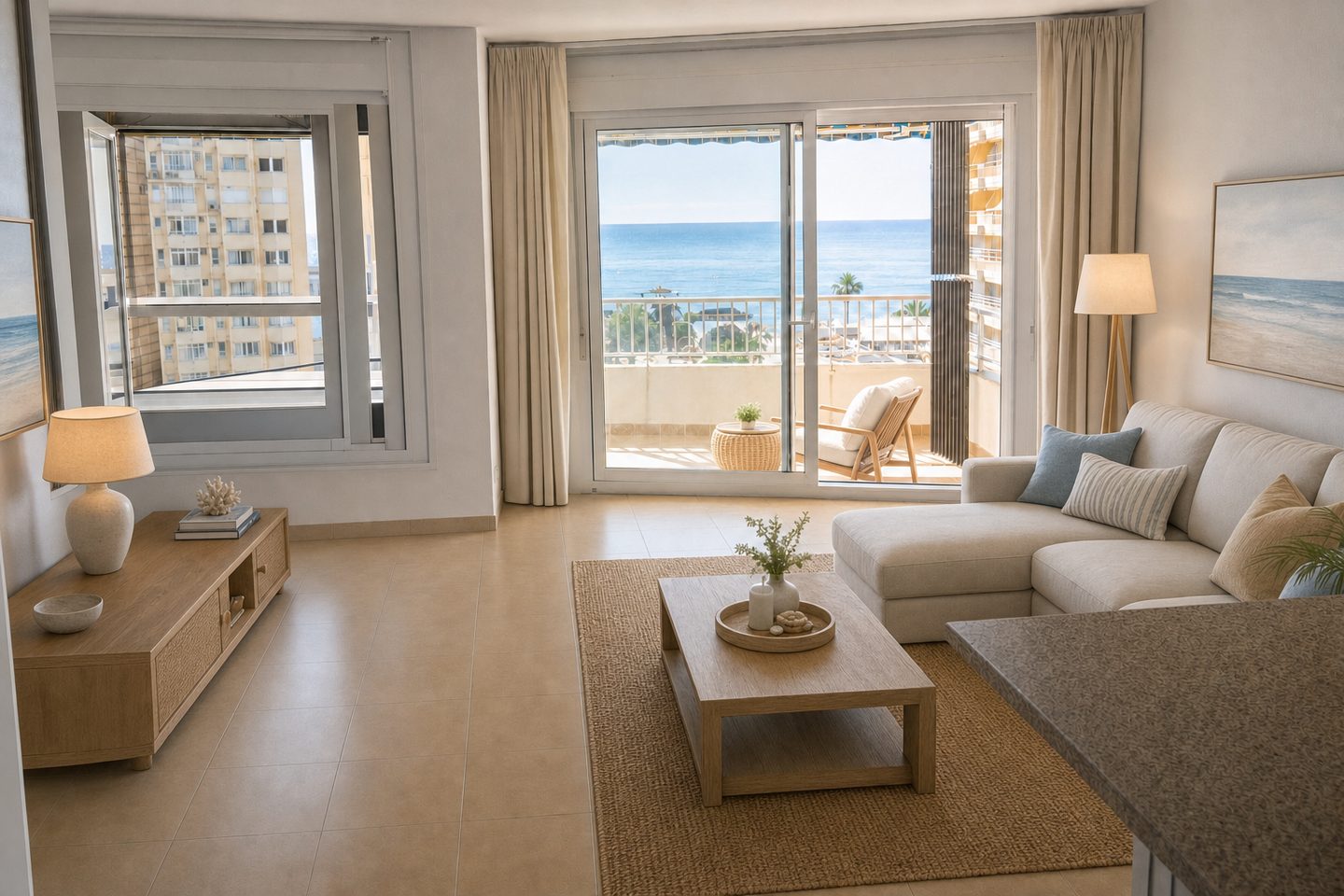 Apartamento junto al mar, Playa de San Juan — Ambientado
