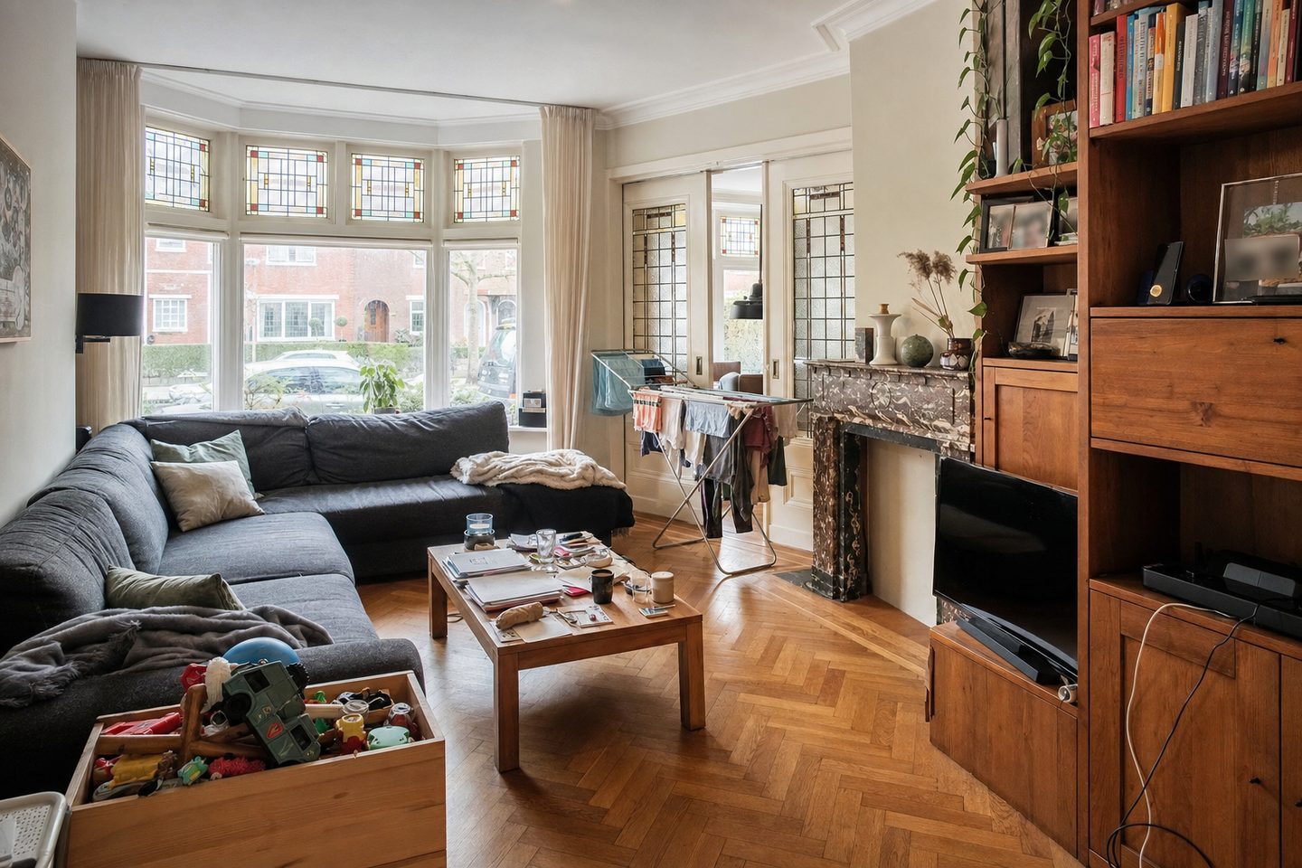 Woonkamer jaren-30, Leusderkwartier — Origineel