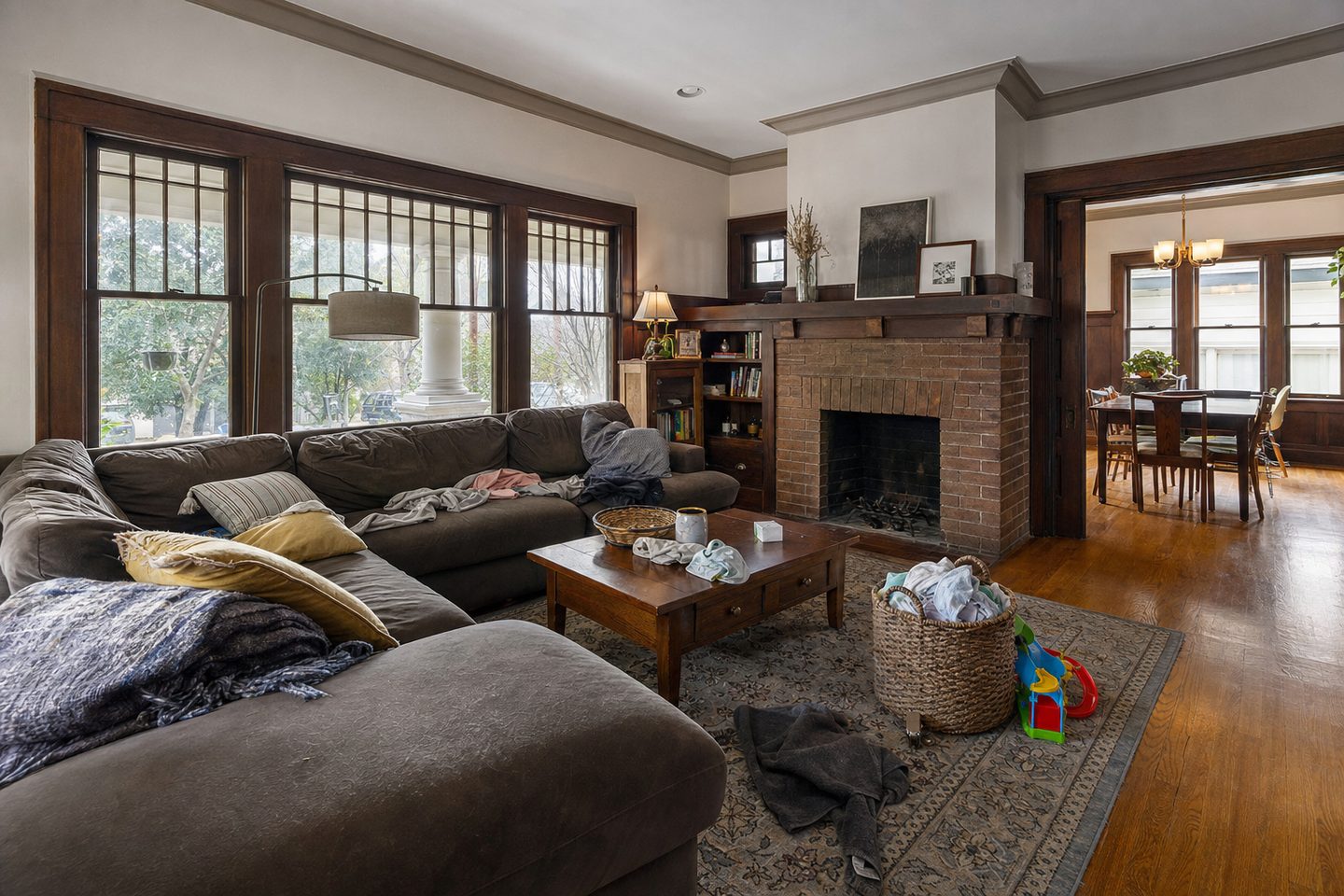 Craftsman living room, Inman Park — Original
