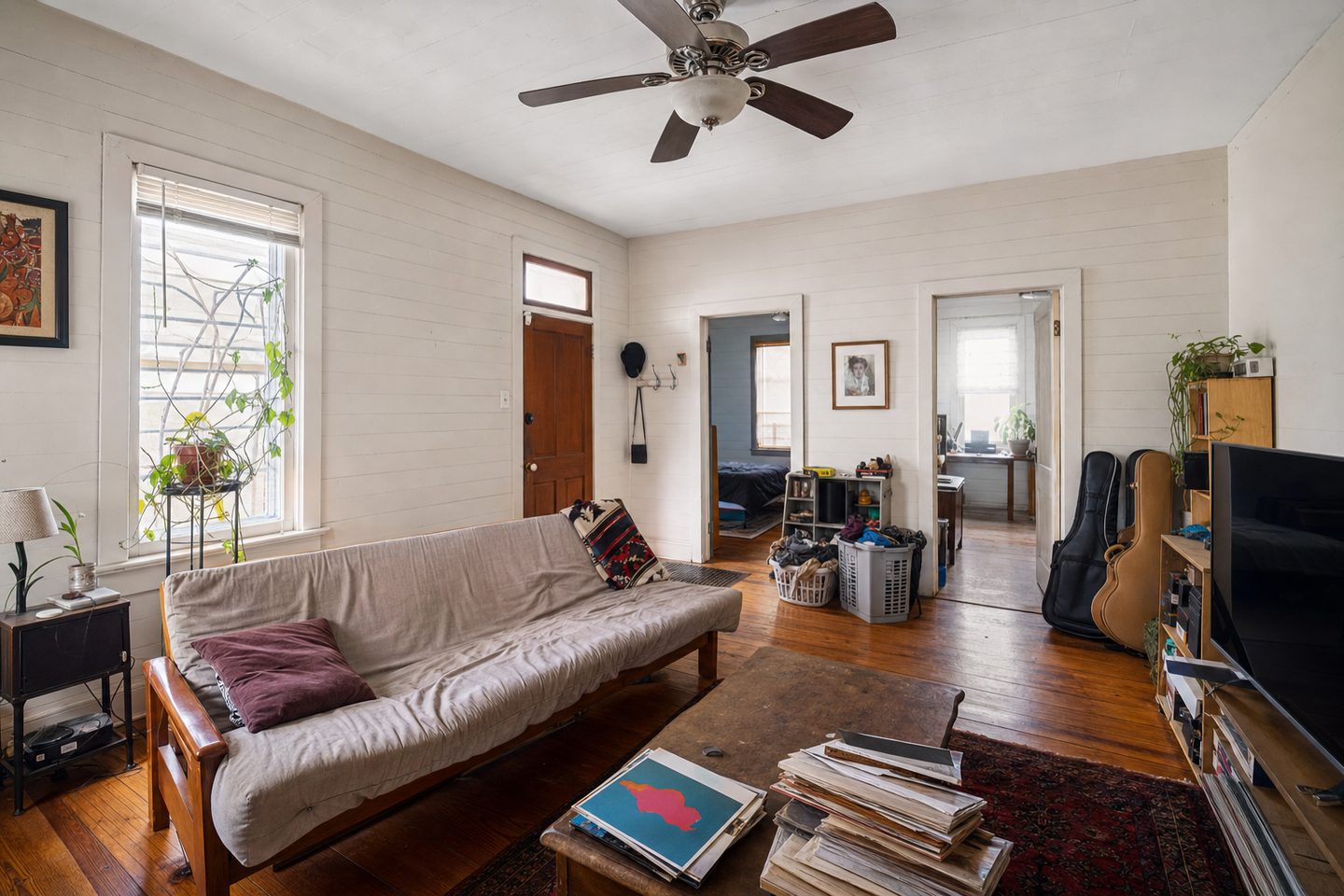 Bungalow living room, East Austin — Original