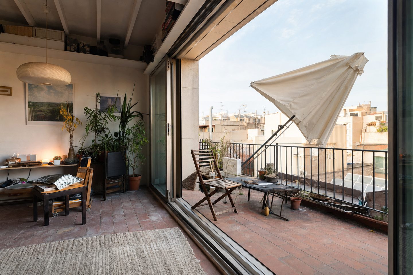 Ático con terraza, Gràcia — Original