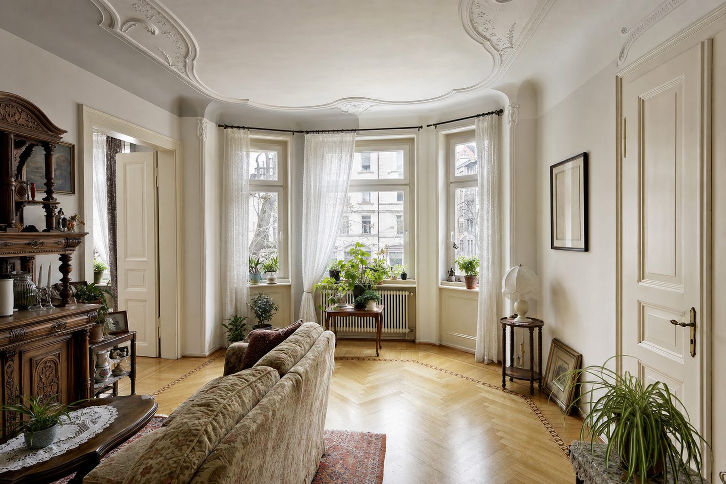 Jugendstil-Wohnzimmer, St. Johann — Original
