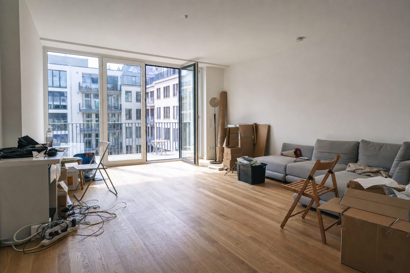 Neubau-Wohnzimmer, Mitte — Original