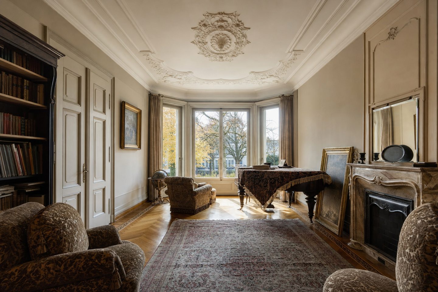 Salon mit Erker, Kirchenfeld — Original
