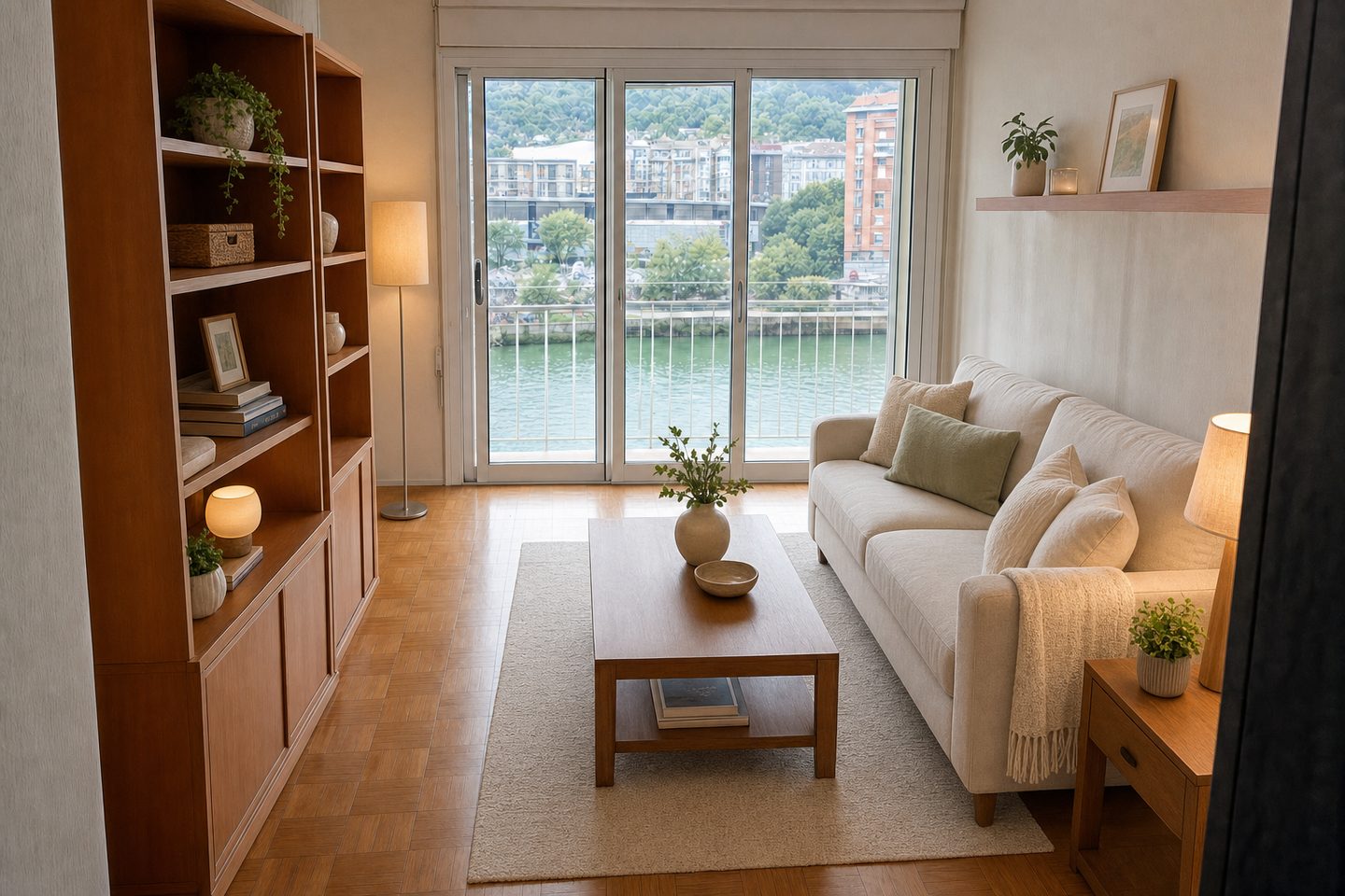 Salón familiar, Deusto — Ambientado