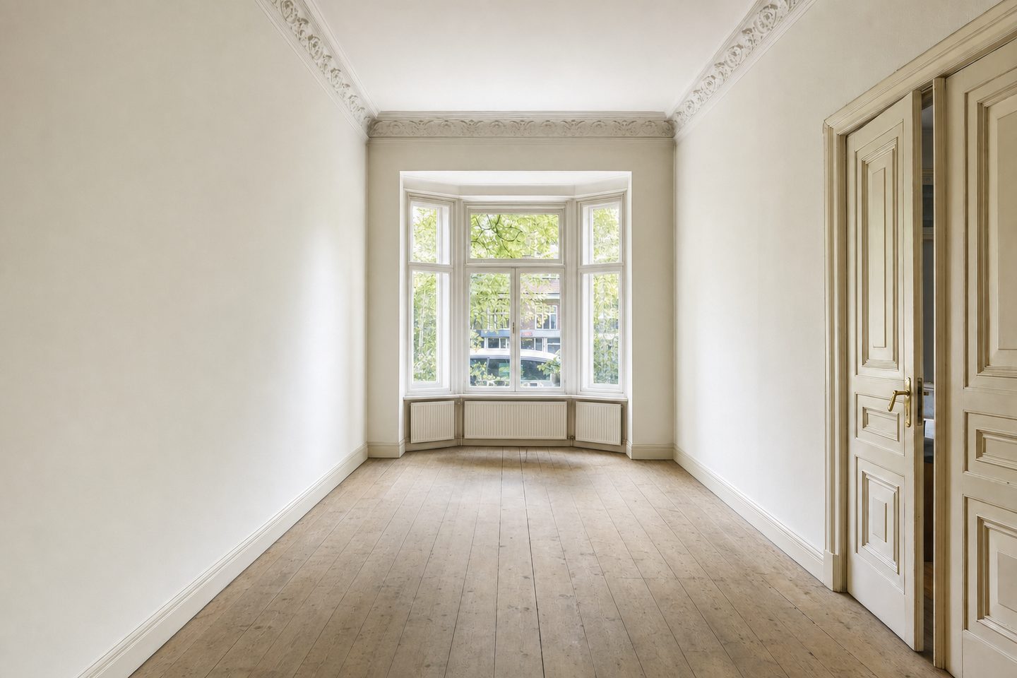 Salon im Altbremer Haus, Schwachhausen — Entrümpelt