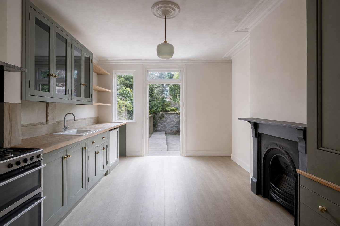 Victorian terrace kitchen-diner, Southville — Decluttered