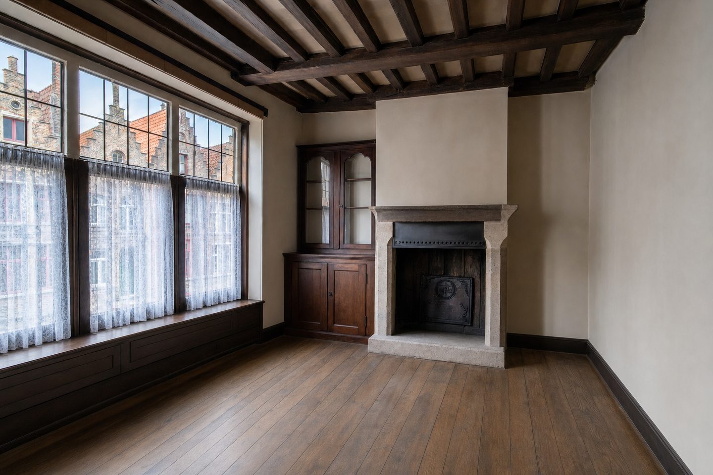Woonkamer burgerhuis binnen de vesten — Opgeruimd