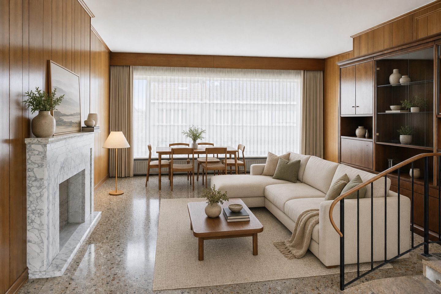 Leefverdieping bel-etage, Sint-Michiels — Gestyled