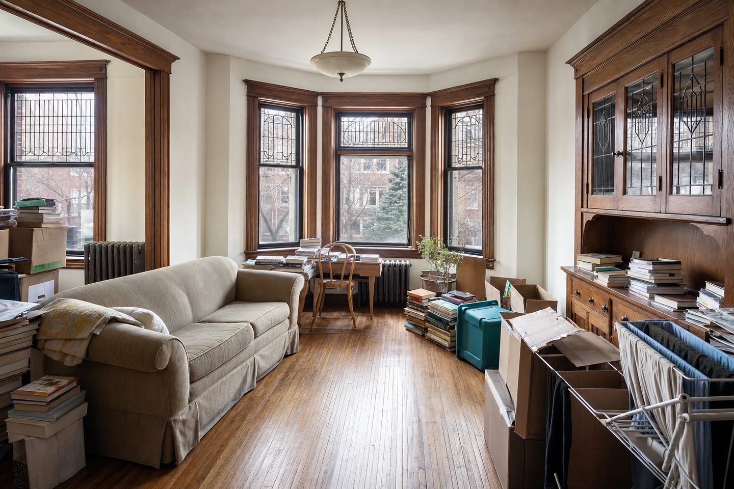 Greystone parlor, Logan Square — Original