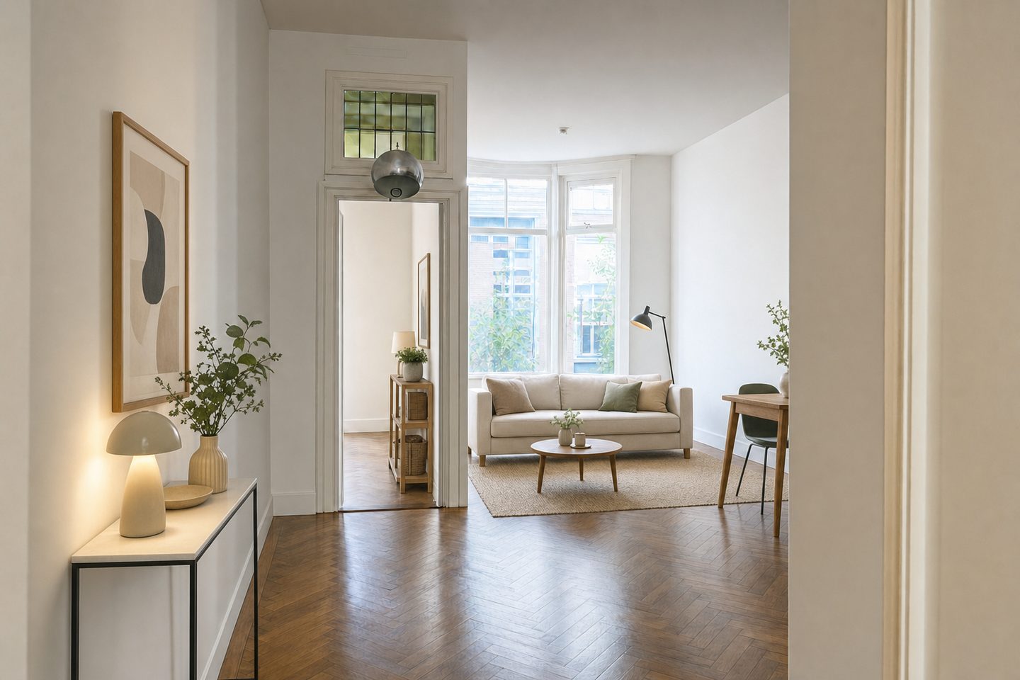 Etagewoning met erker, Oude Pijp — Gestyled