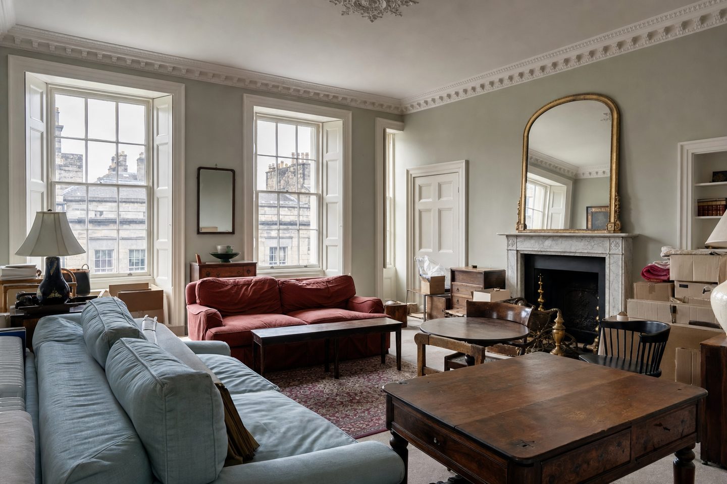 Georgian drawing room, New Town — Original