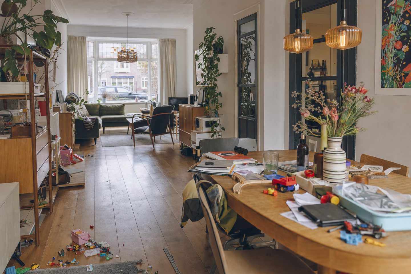 Jaren-30 woonkamer, Stratum — Origineel