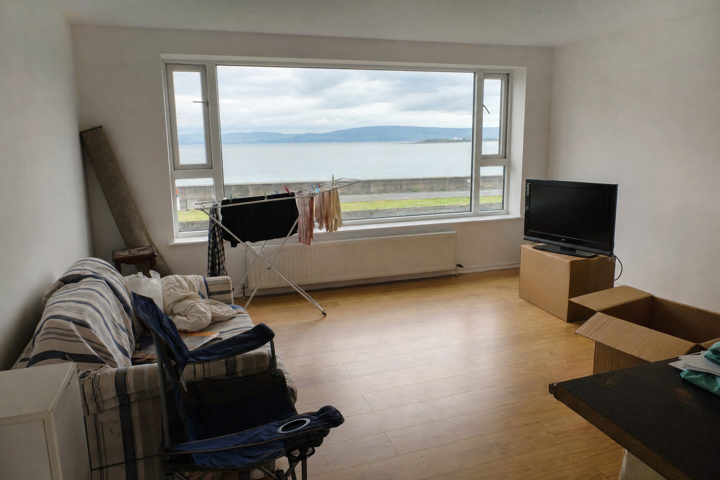 Seafront apartment living room, Salthill — Original