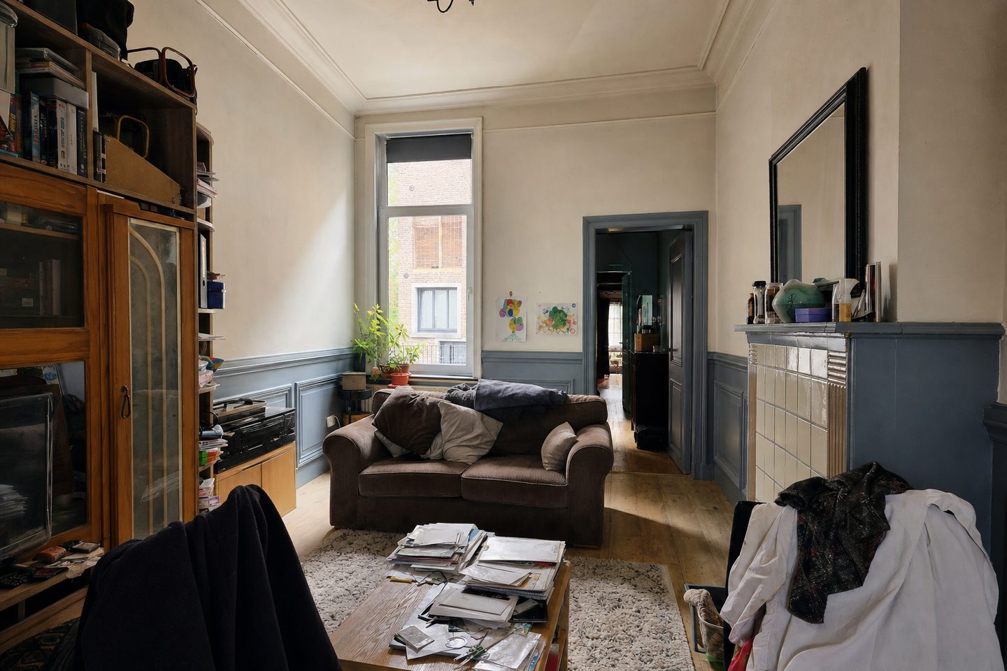 Woonkamer arbeidersrijwoning, Brugse Poort — Origineel