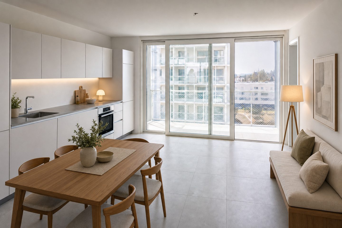 Neubau-Wohnküche, Reininghaus — Eingerichtet