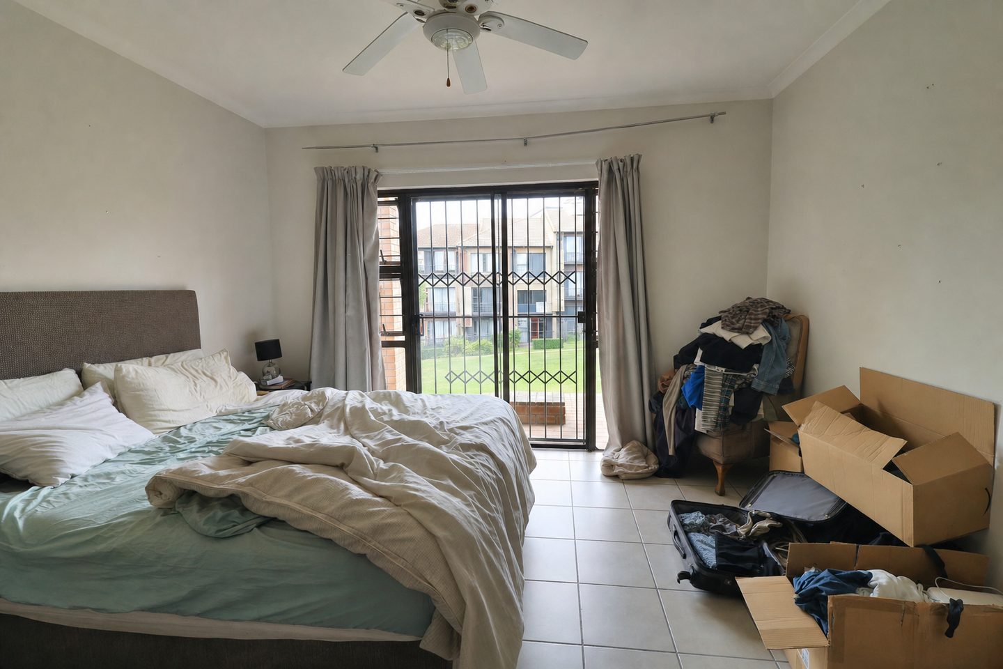 Main bedroom, Midrand townhouse — Original