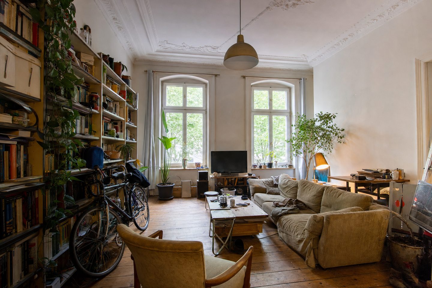 Gründerzeit-Wohnzimmer, Ehrenfeld — Original