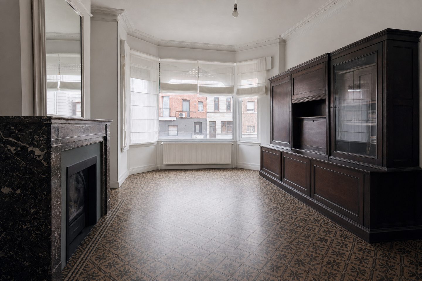Séjour de maison 1930, Saint-Maurice — Désencombré