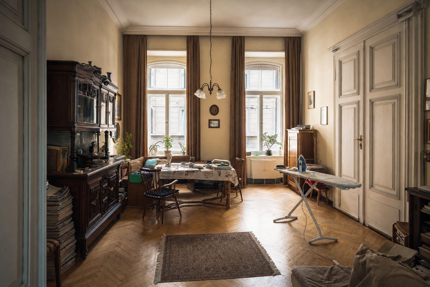Gründerzeit-Wohnzimmer, Innere Stadt — Original