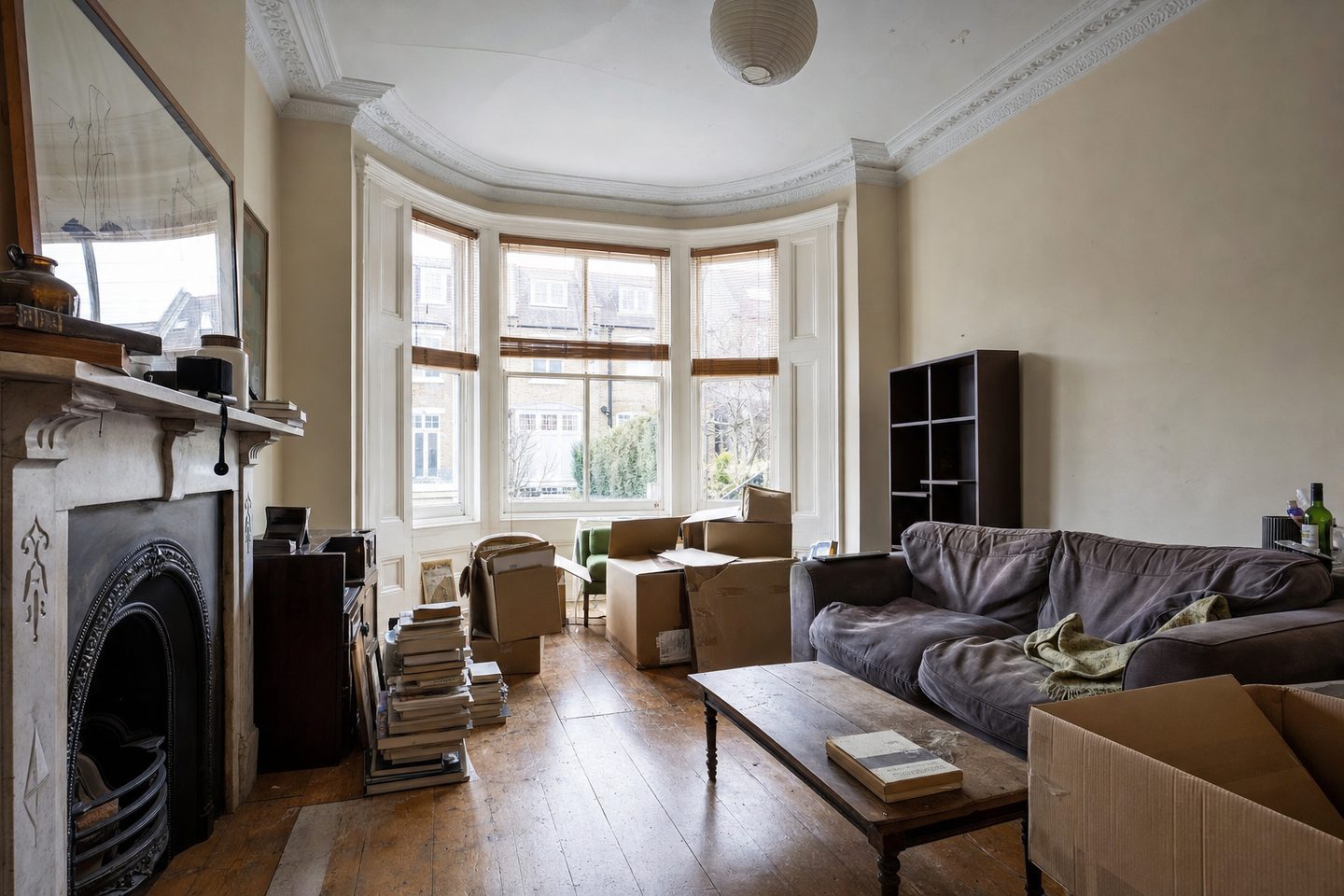 Victorian terrace reception room — Original