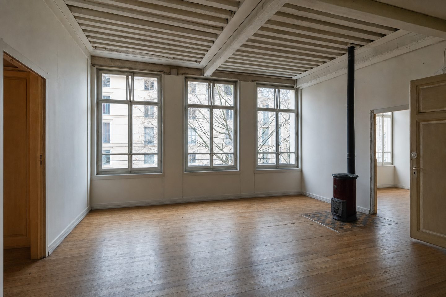 Canut sous poutres, Croix-Rousse — Désencombré