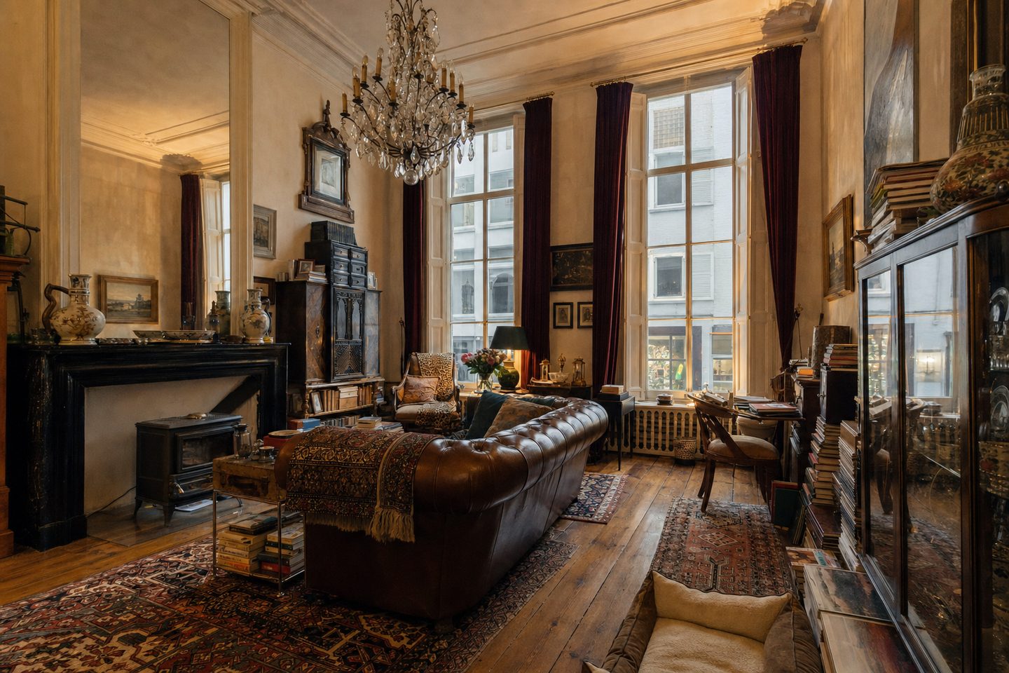 Woonkamer herenhuis, Wyck — Origineel