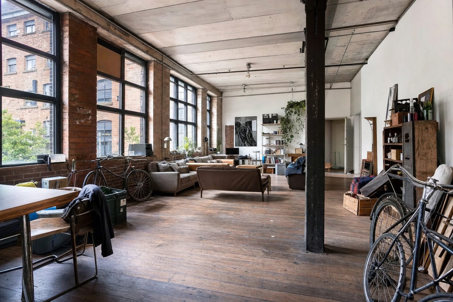 Mill conversion living space, Ancoats — Original