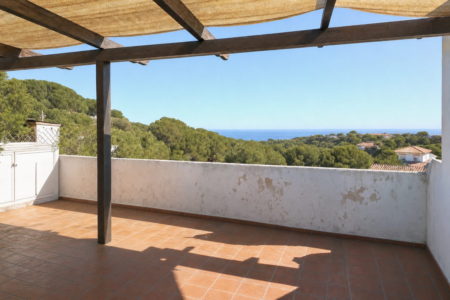 Terraza de ático, Elviria — Despejado
