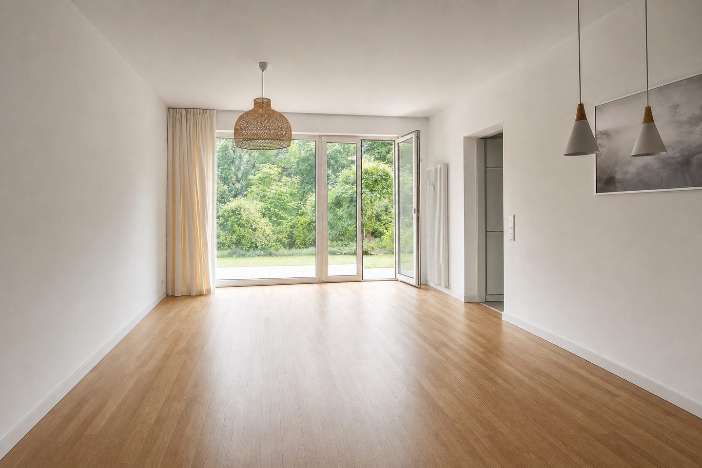 Gartenwohnung, Bogenhausen — Entrümpelt