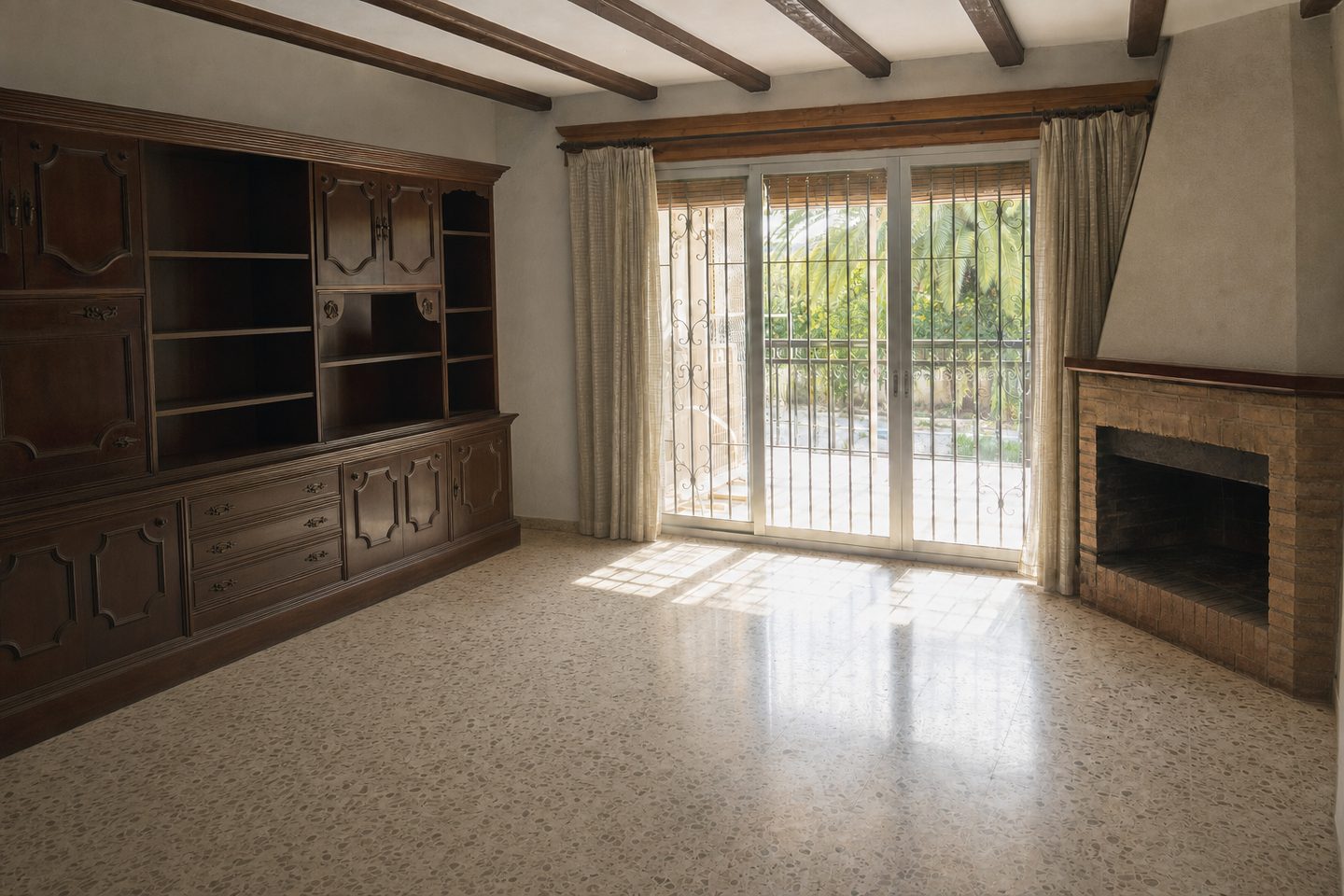 Chalet de huerta, La Alberca — Despejado