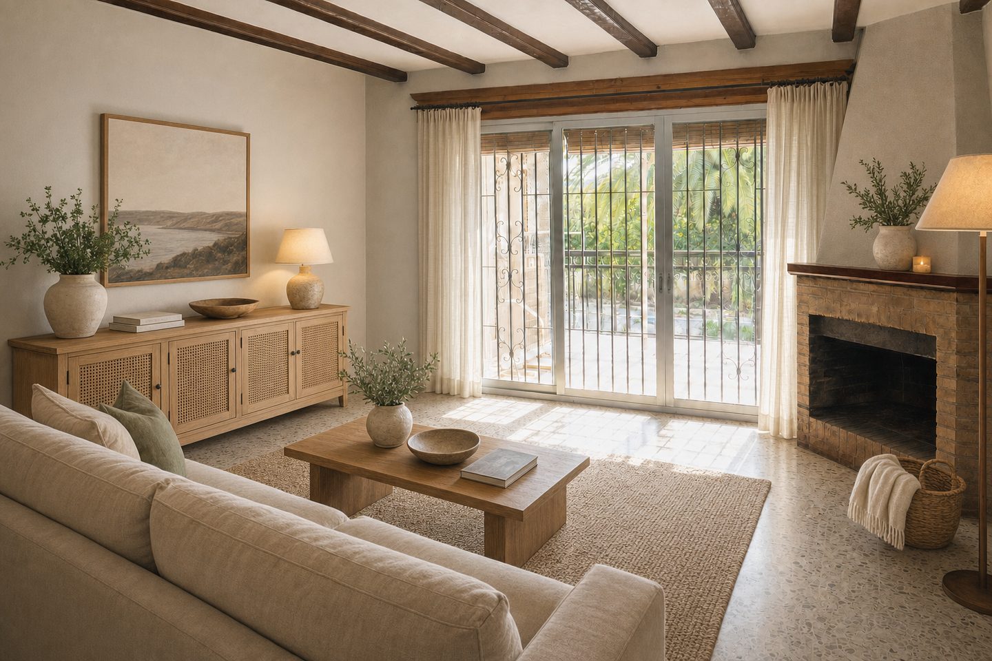 Chalet de huerta, La Alberca — Ambientado
