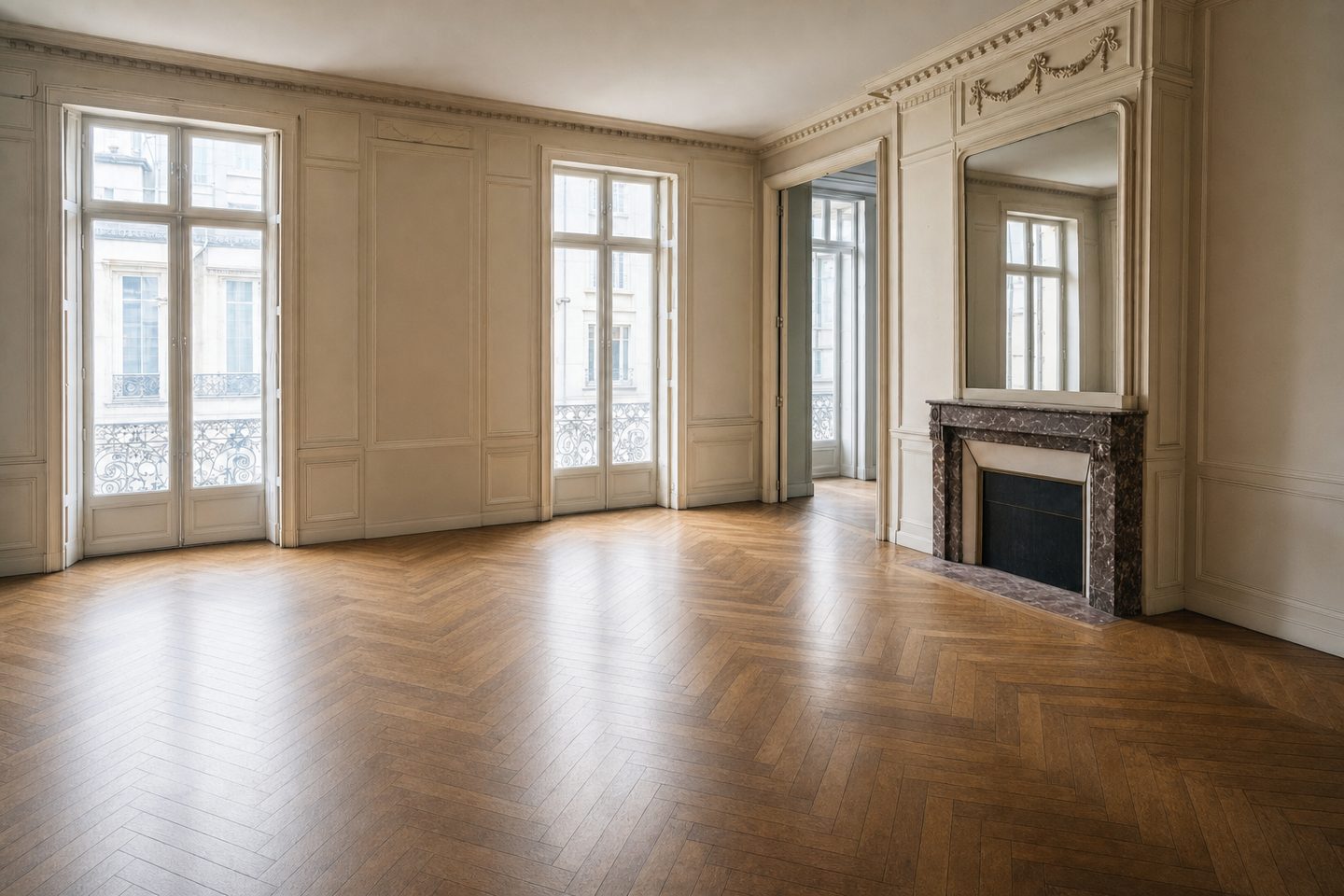 Séjour bourgeois, Graslin — Désencombré