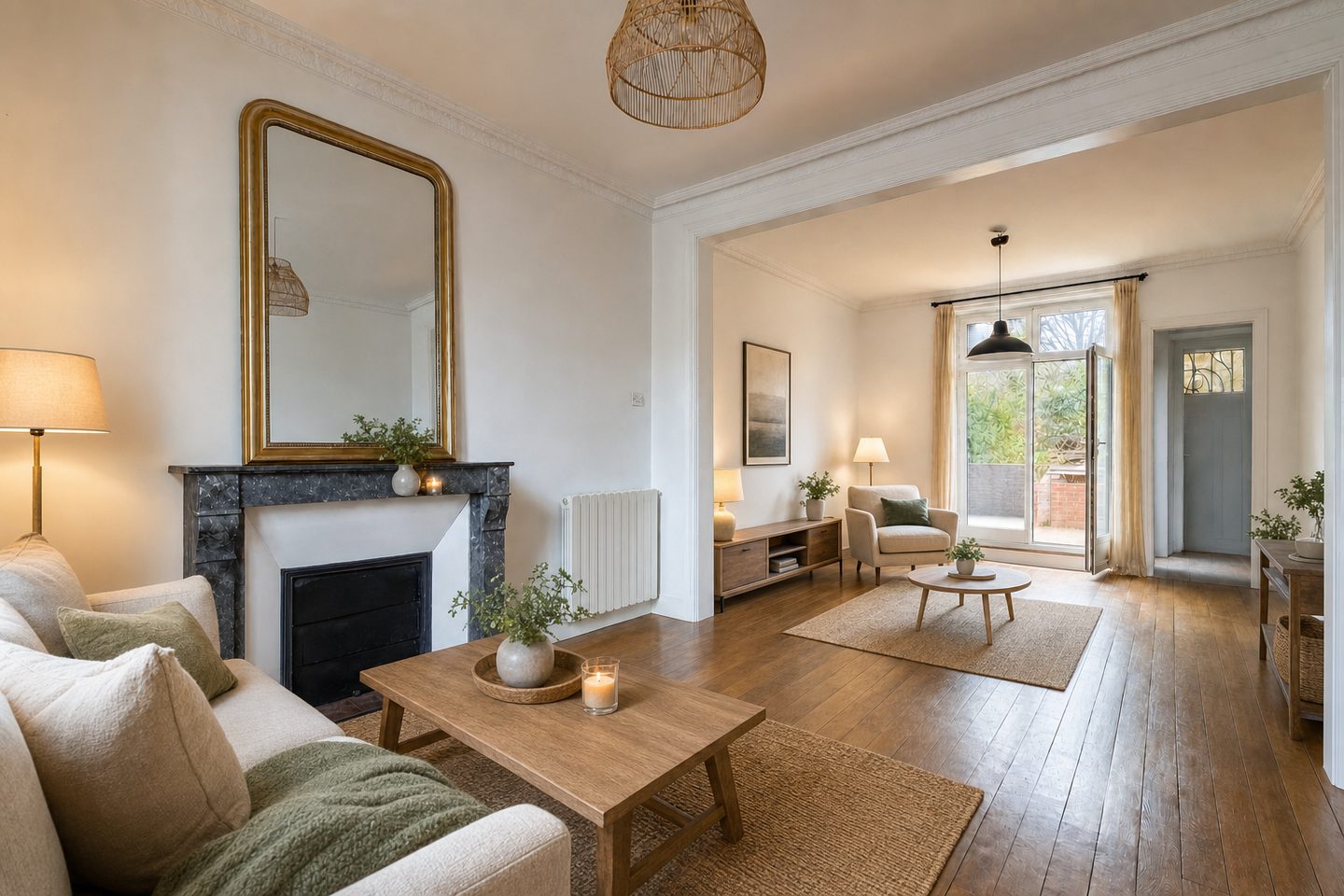 Maison de ville, Procé — Mis en scène