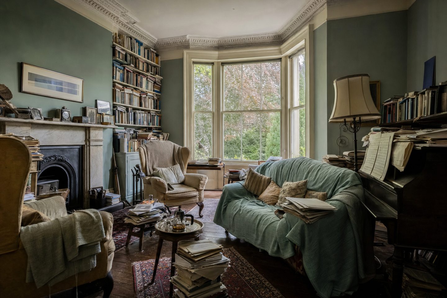Victorian villa drawing room, North Oxford — Original