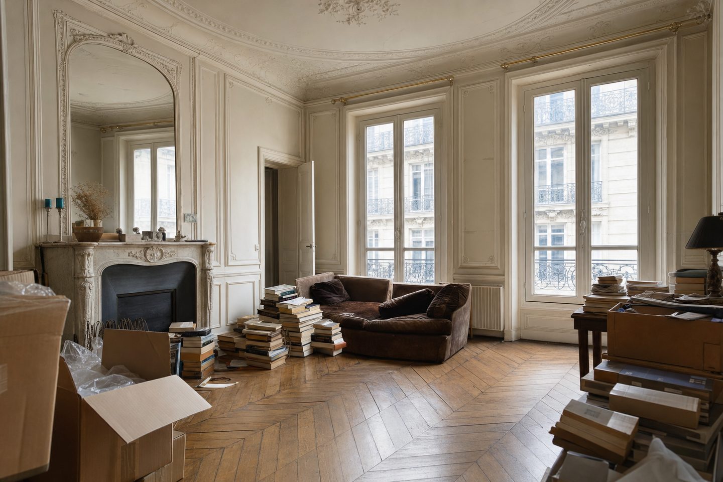 Séjour haussmannien, 17e arrondissement — Original