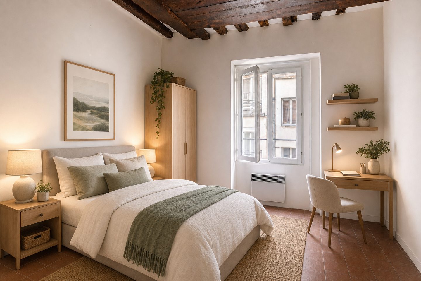 Studio optimisé, Le Marais — Mis en scène