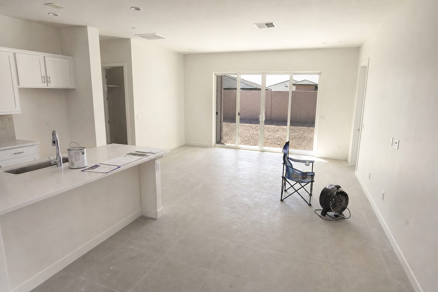 New-build great room, Laveen — Original