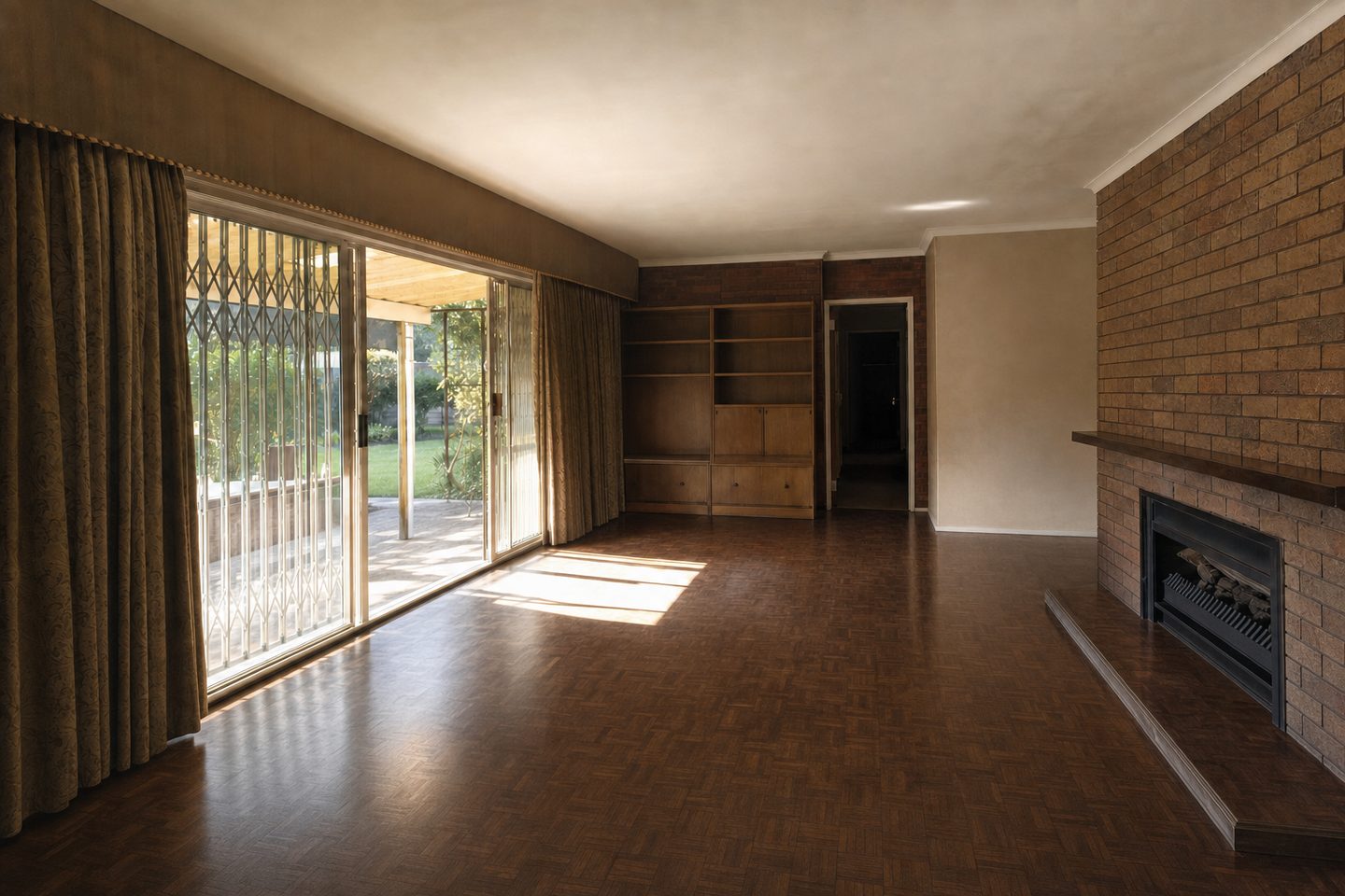 Formal lounge, Lynnwood — Decluttered