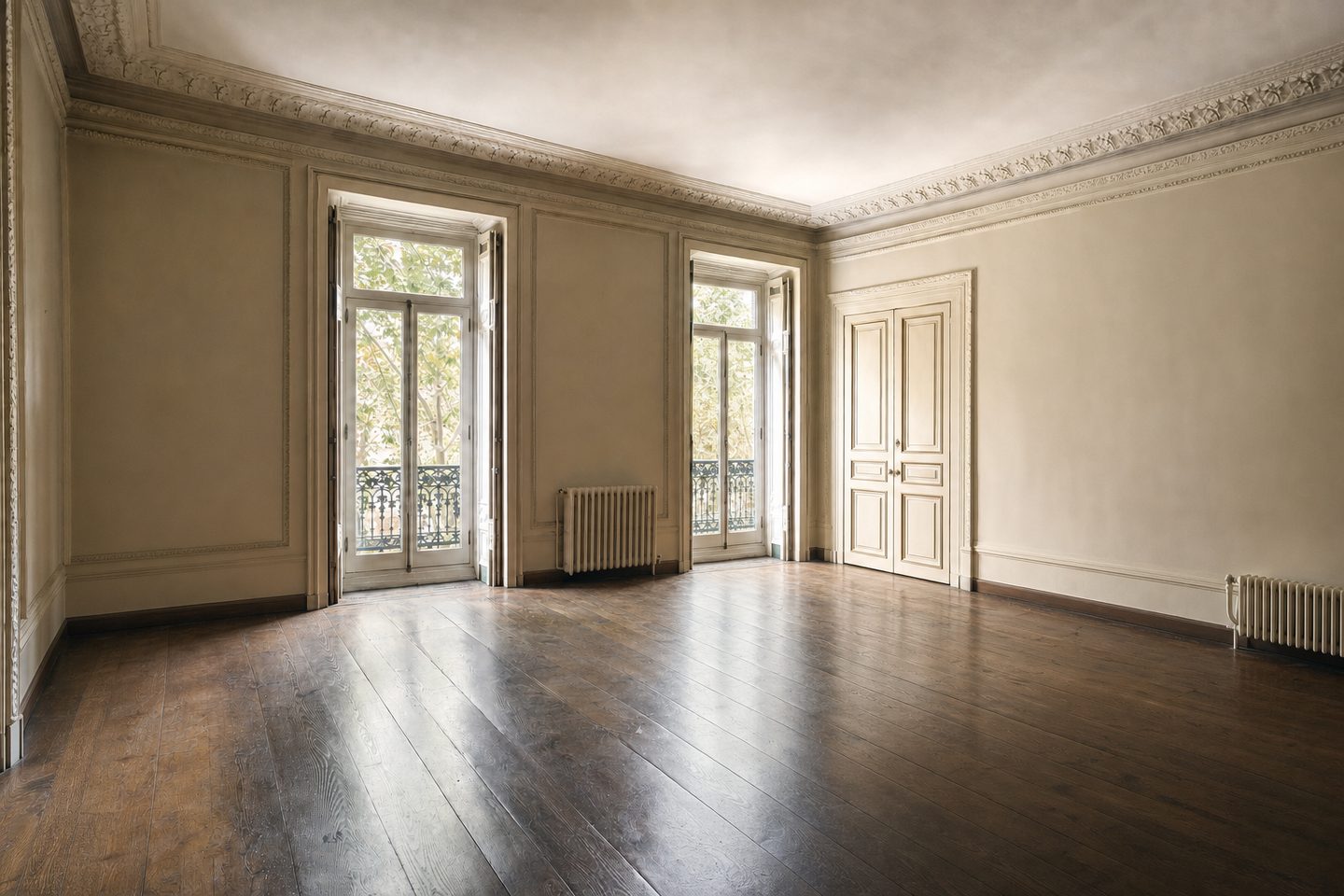 Salón de finca señorial en Recoletos — Despejado