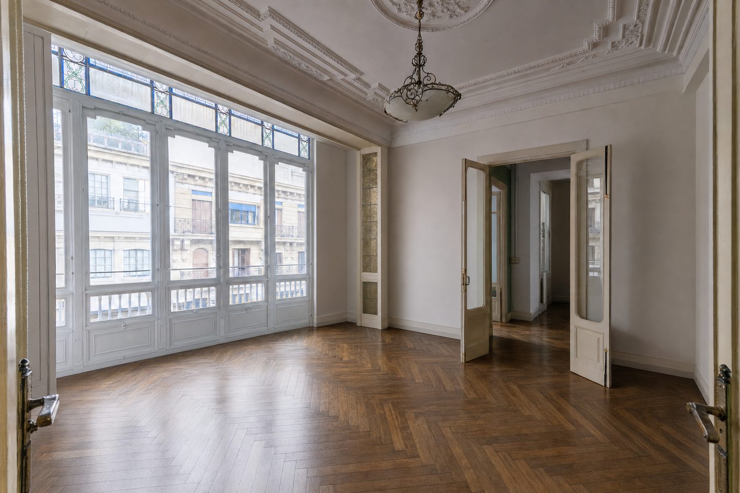 Piso señorial, Área Romántica — Despejado