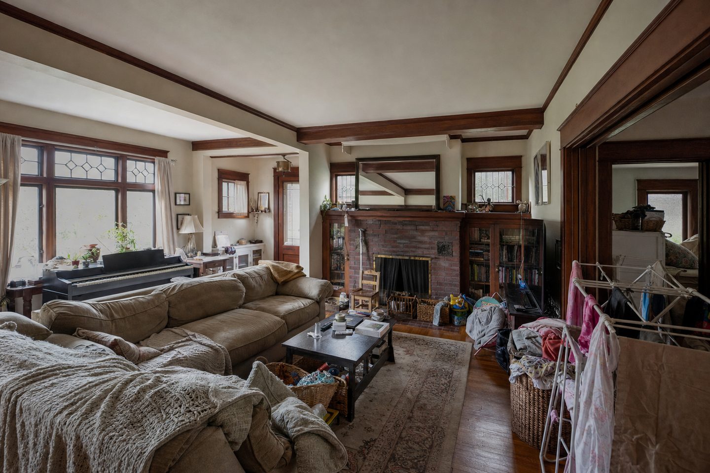 Craftsman living room, Wallingford — Original