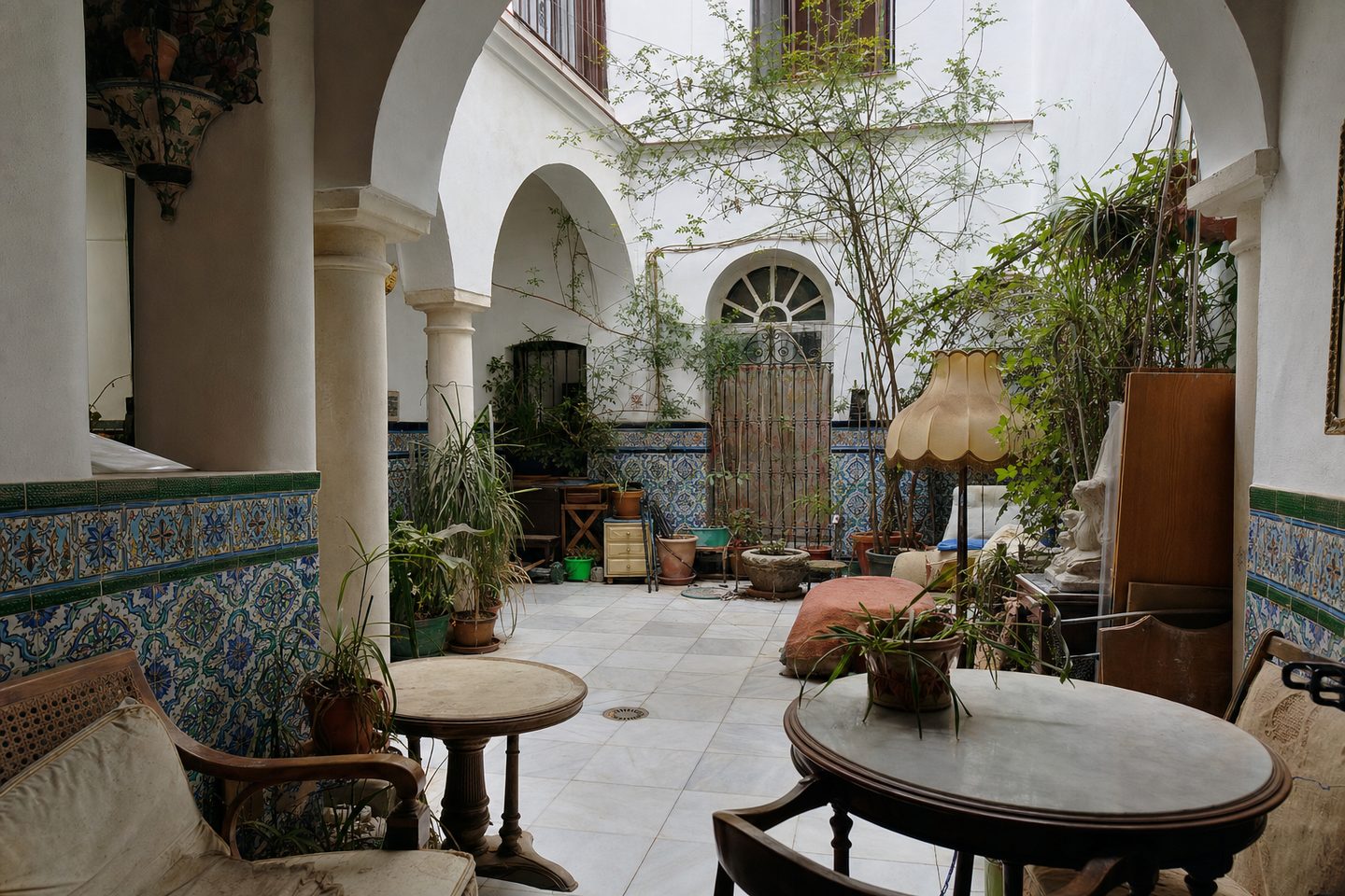 Piso con patio, Santa Cruz — Original