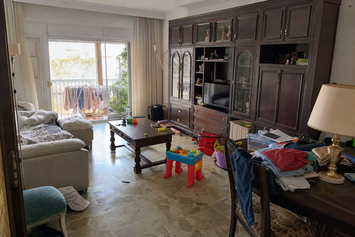 Salón familiar, Nervión — Original