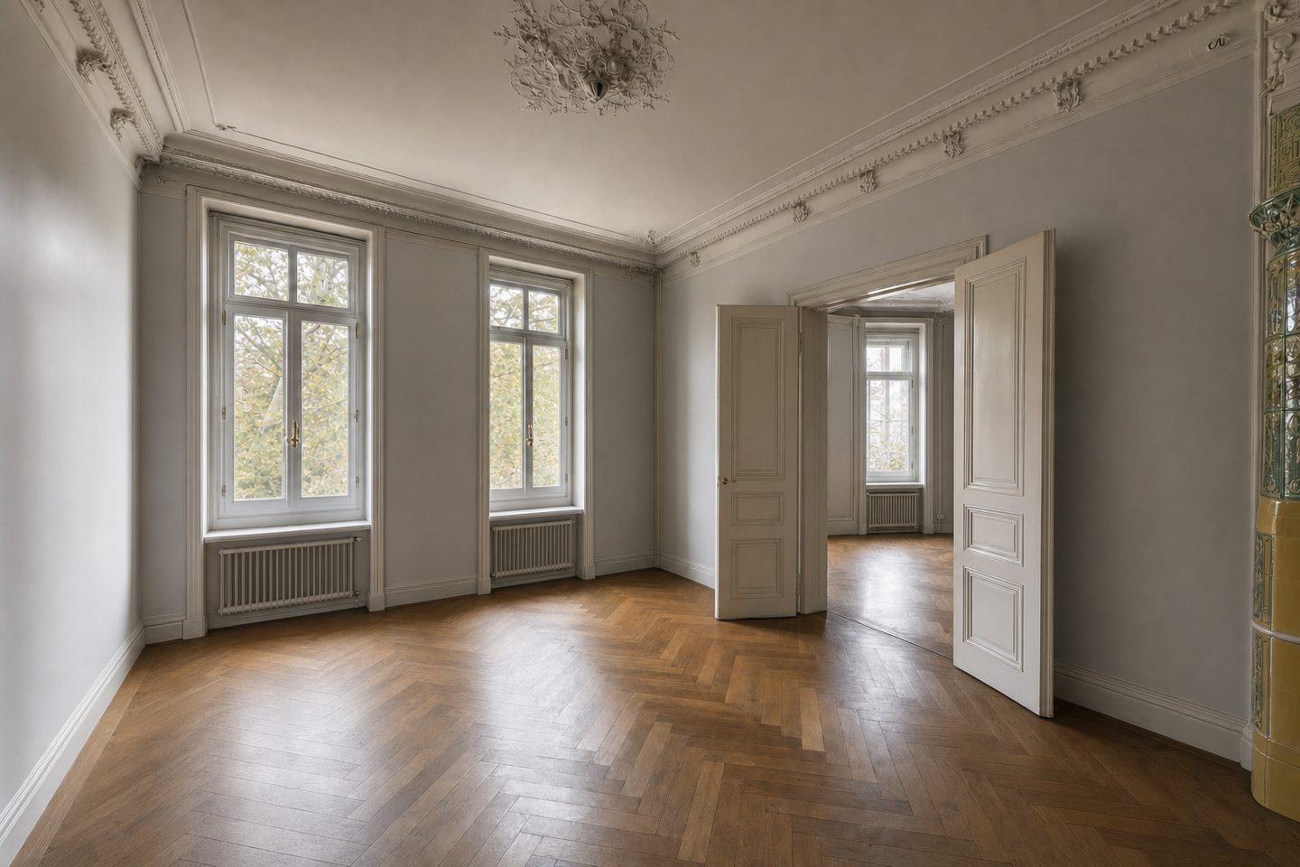 Séjour wilhelmien, Neustadt — Désencombré