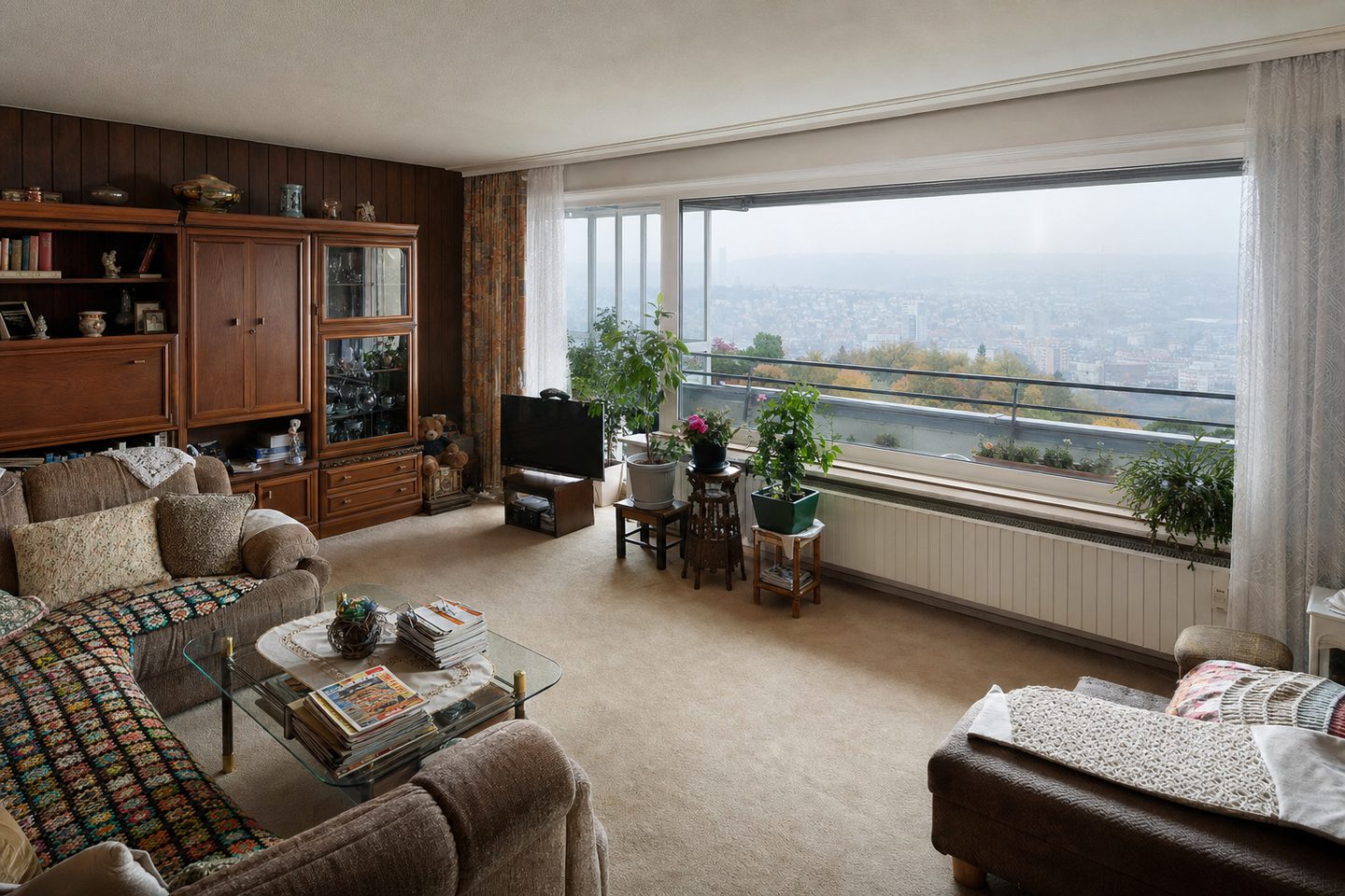 Wohnung mit Kesselblick, Halbhöhenlage — Original