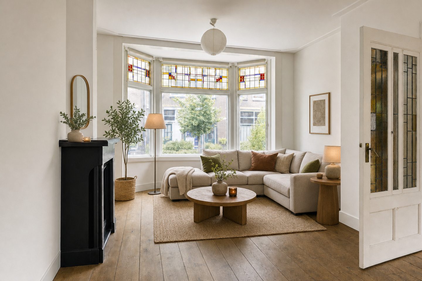 Jaren-30 woonkamer, Armhoefse Akkers — Gestyled