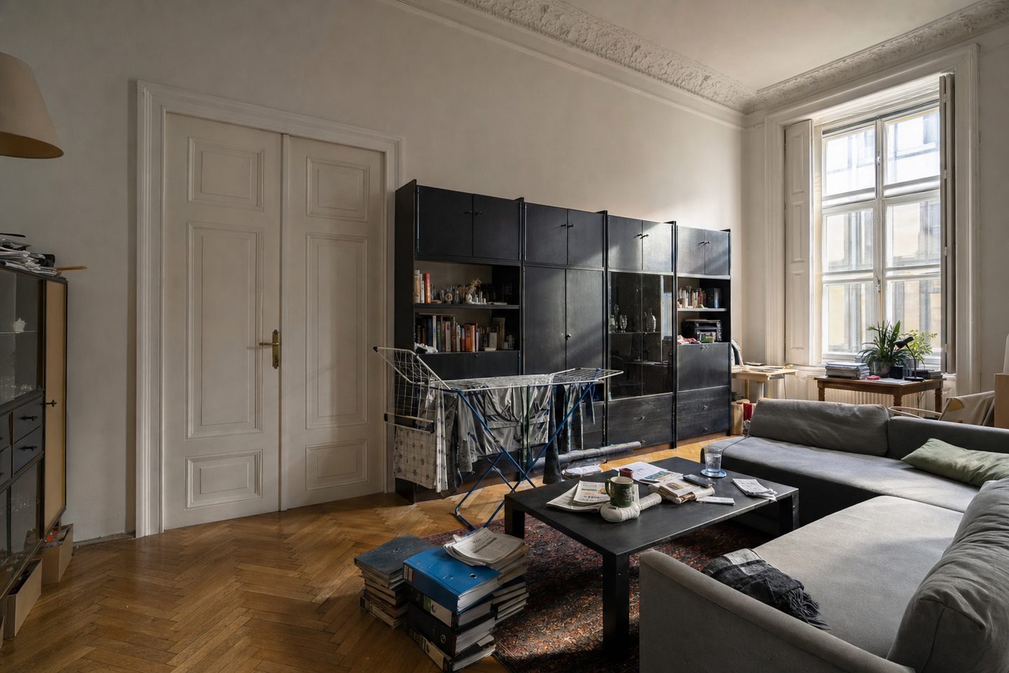 Zinshaus-Wohnzimmer, Josefstadt — Original