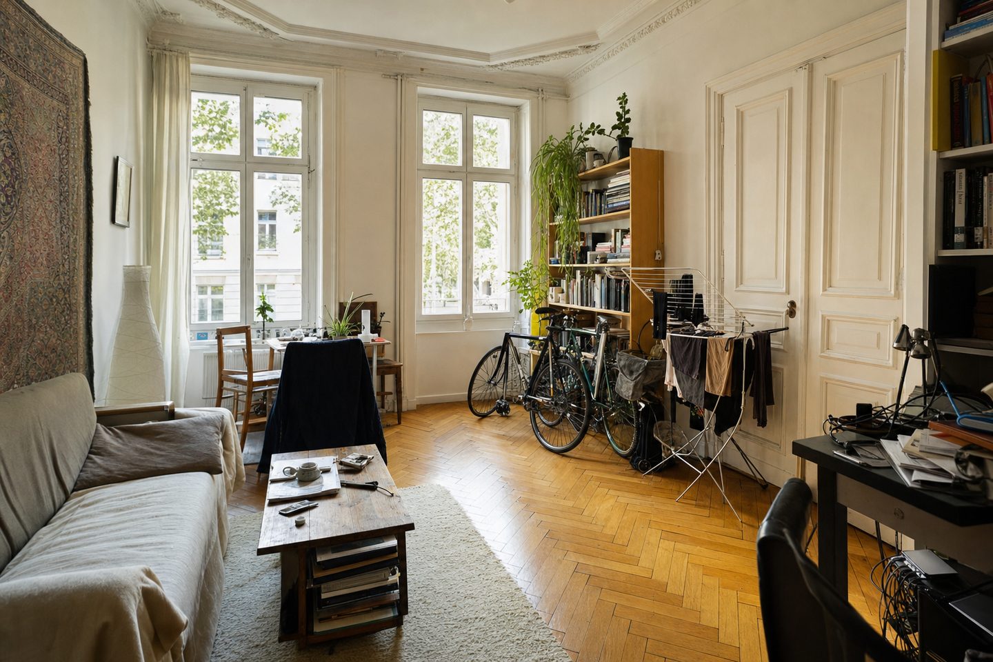 Altbau-Wohnzimmer, Kreis 4 — Original