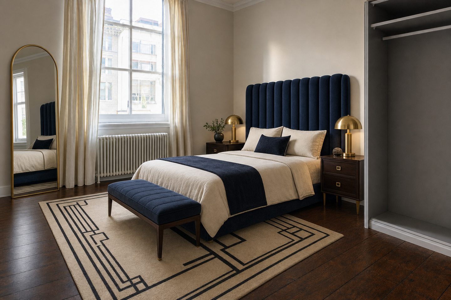 Das Art-déco-Schlafzimmer — In diesem Stil